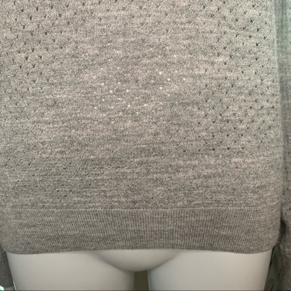 A.P.C. Paris Merino Wool Crewneck Grey Sweater - Picture 9 of 14